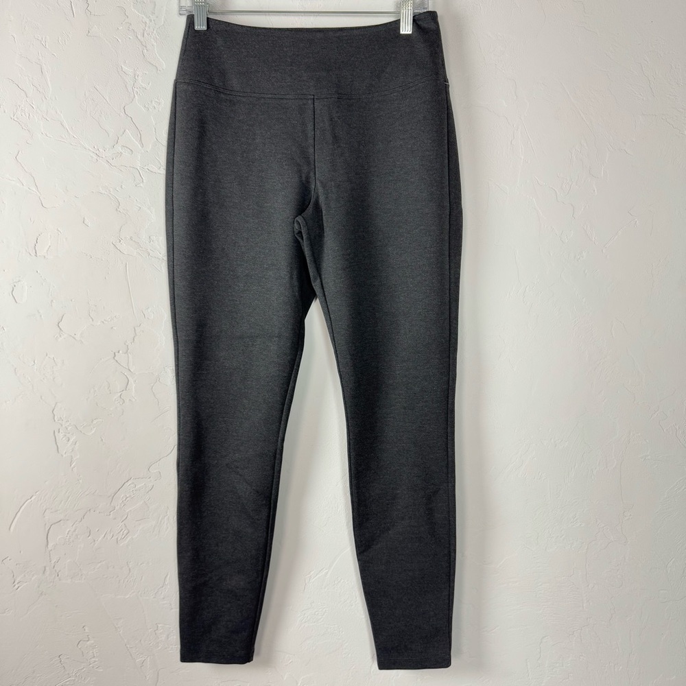 Stitch Fix 41 Hawthorn Pants Dress Heather Grey Marled Ponte Knit Leggings Nylon